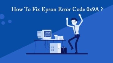 Epson Error Code 0x9a