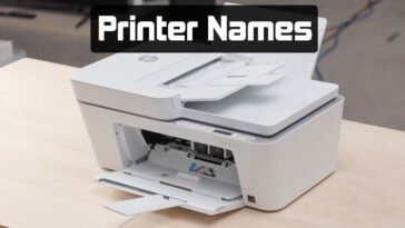Printer names